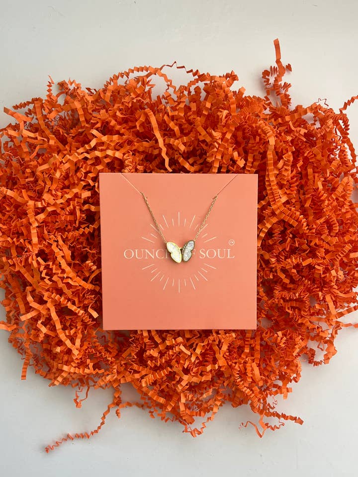 Butterfly Necklace for wholesale by Ounce of Soul