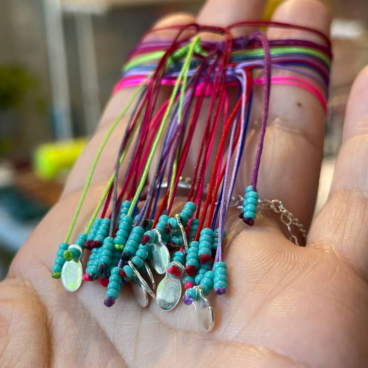 Kathe Cuervo - Wholesale Beaded Bracelet - Blue Evil Eye Bracelet1
