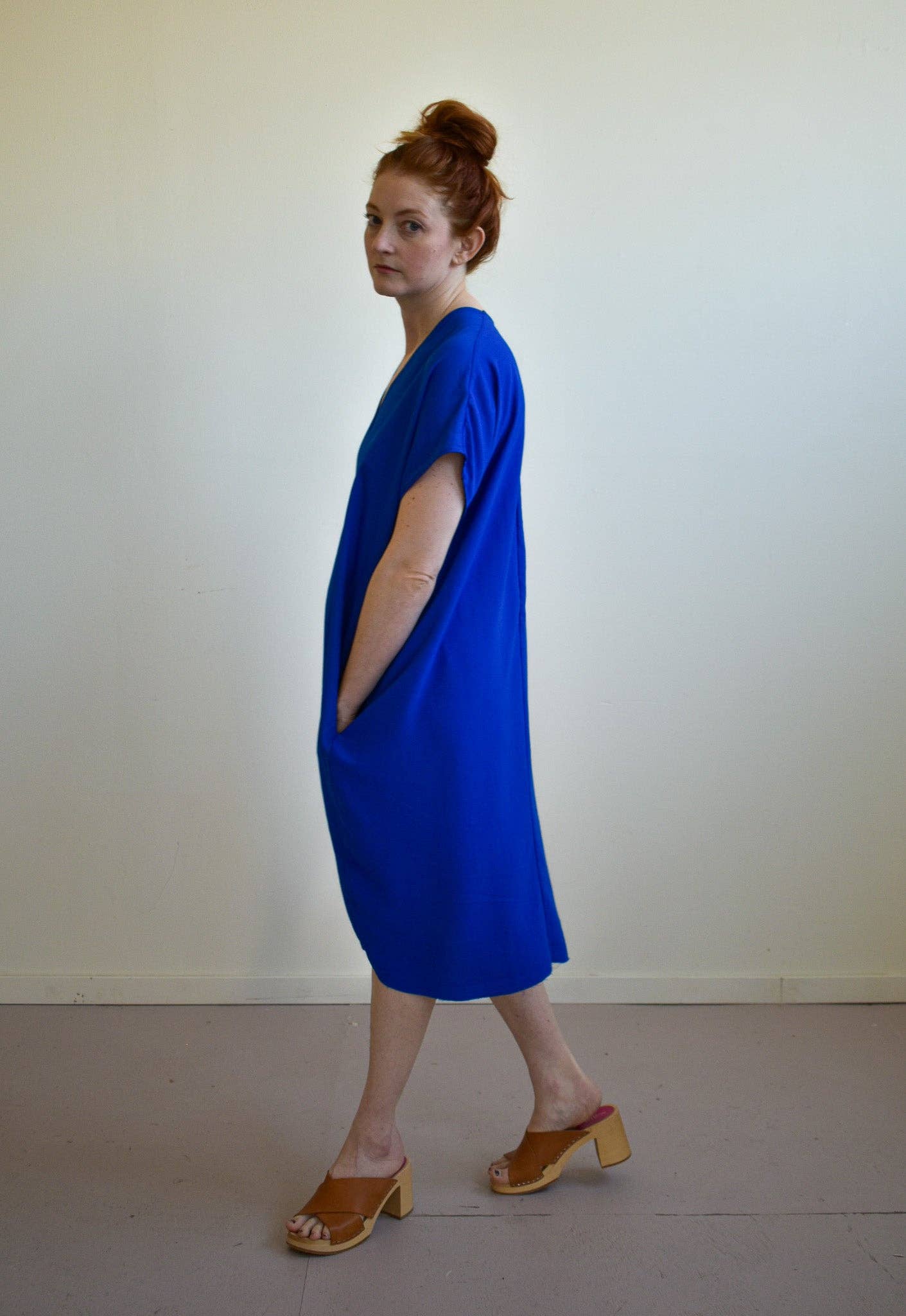 Altar - Wholesale Kaftan - Women's - Classic Kaftan in New Moon Ultra Blue