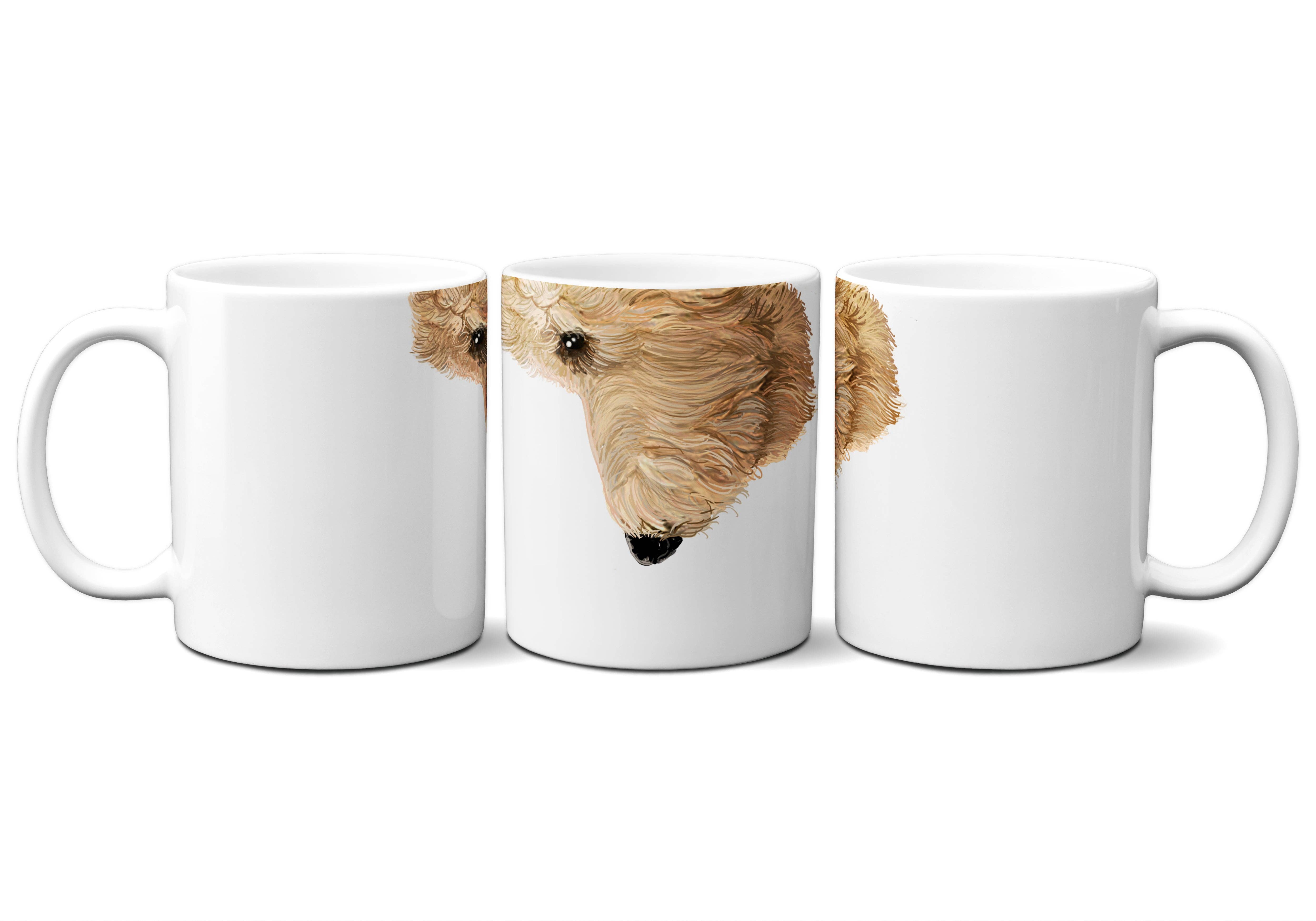 American Brand Studio - Wholesale Coffee Mug - Goldendoodle by Snout Mugs®2