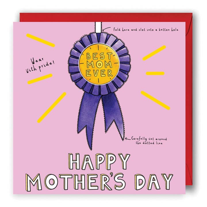 Best Mom Mother's Day Card for wholesale by Yeti Cards & Gifts