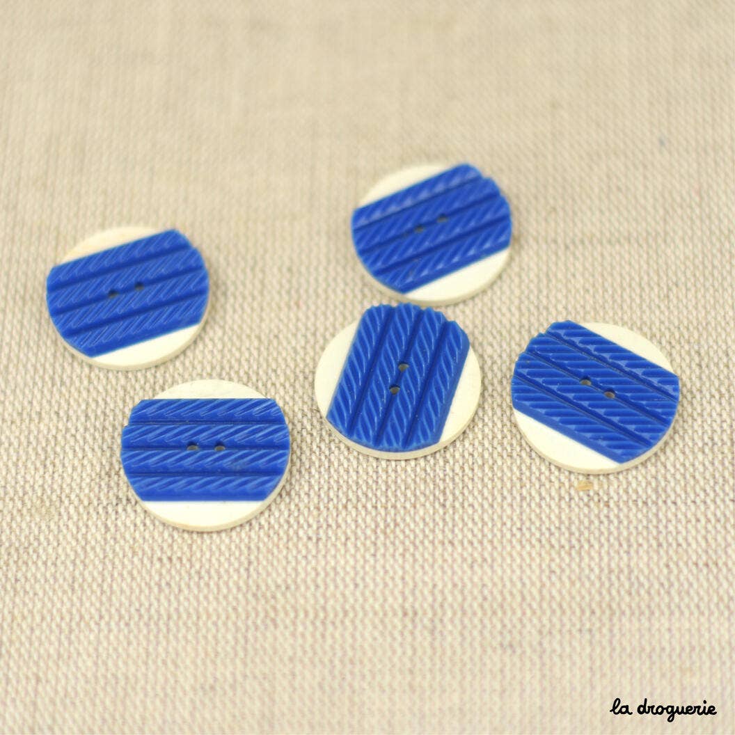 LA DROGUERIE - Vente Bouton à coudre/bouton-pression - Bouton Mykonos 22 mm1