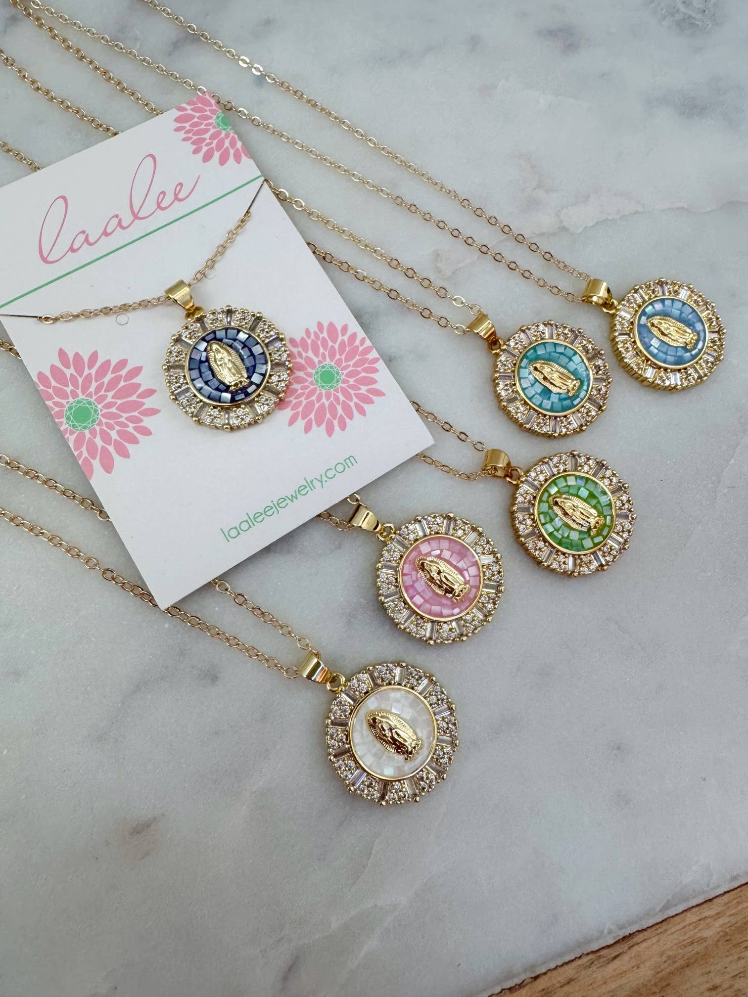 Laalee Jewelry - Wholesale Pendant/Charm Necklace - Virgin Mary Necklace, Religious Jewelry, Religious Necklace6