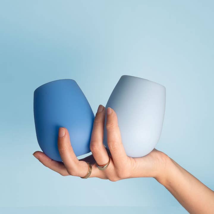 porter green | style + sustainability - Wholesale Wine glass - Sky + Kingfisher | Fegg | Silicone Unbreakable Glasses5