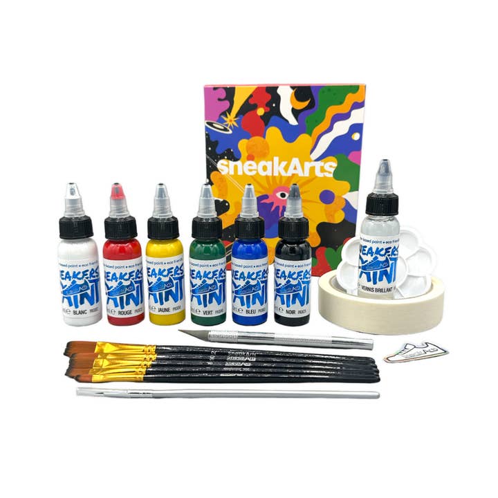 SneakArts - Wholesale DIY Craft Kit - Custom Leather and Textile Kit
