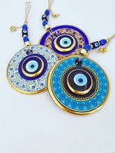 Evileyefavor - Wholesale Wall Accent - Gold Evil Eye Wall Hanging, Handmade Evil Eye Home Decor1