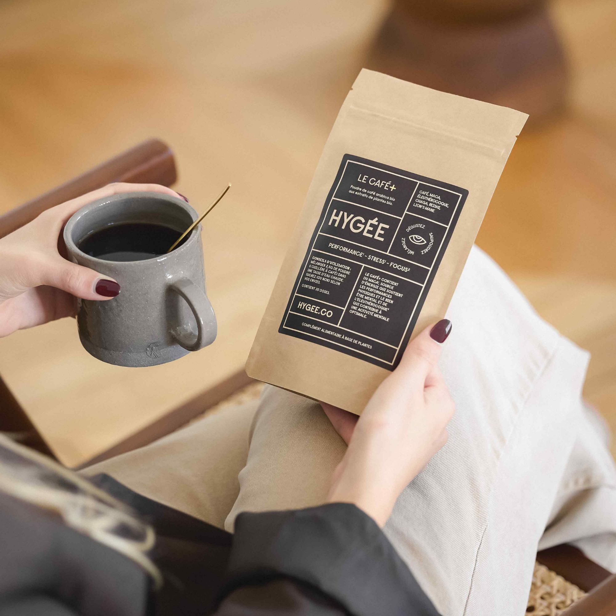 Hygée - Wholesale Ground Coffee - The Café+ (Organic)4
