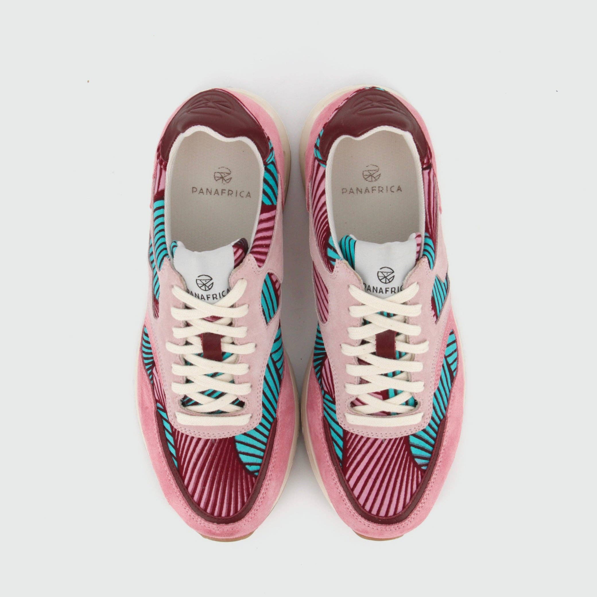 Panafrica – Engroshandel Lifestyle sneaker - Dame – Arusha-Hindbær2