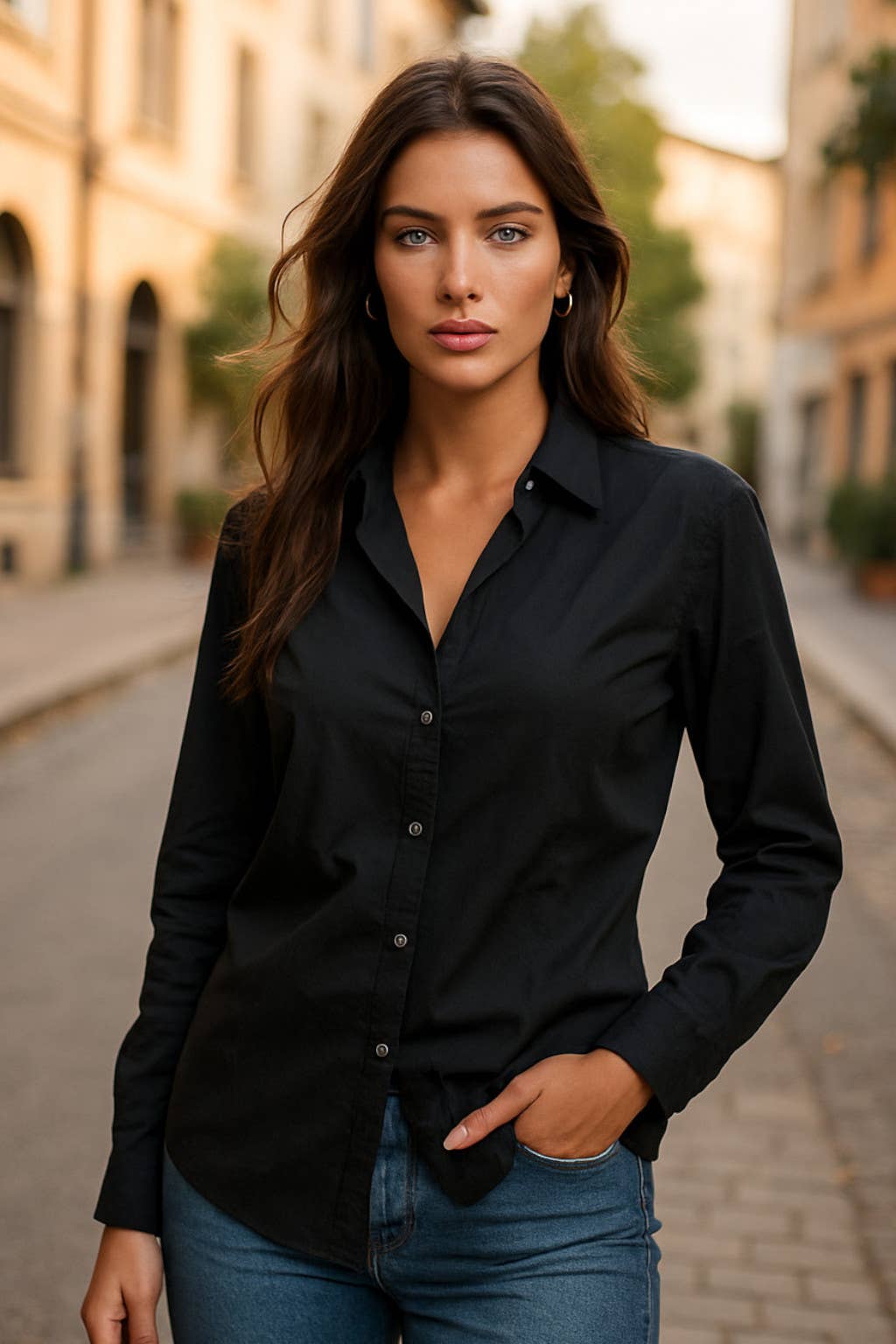 A Woman we Love - Wholesale Button Down Shirt - Women's - 🇬🇧 NEW IN: Lot of 20 Autumn/Winter Shirts3