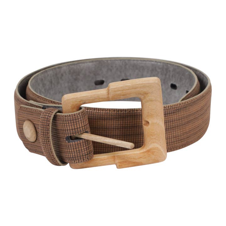 Brown Ripple Belt for wholesale by PiPPiCA