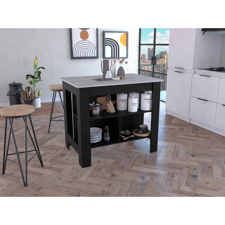TUHOME FURNITURE - Wholesale Kitchen Storage/Organizer - Mancini Kitchen Island10