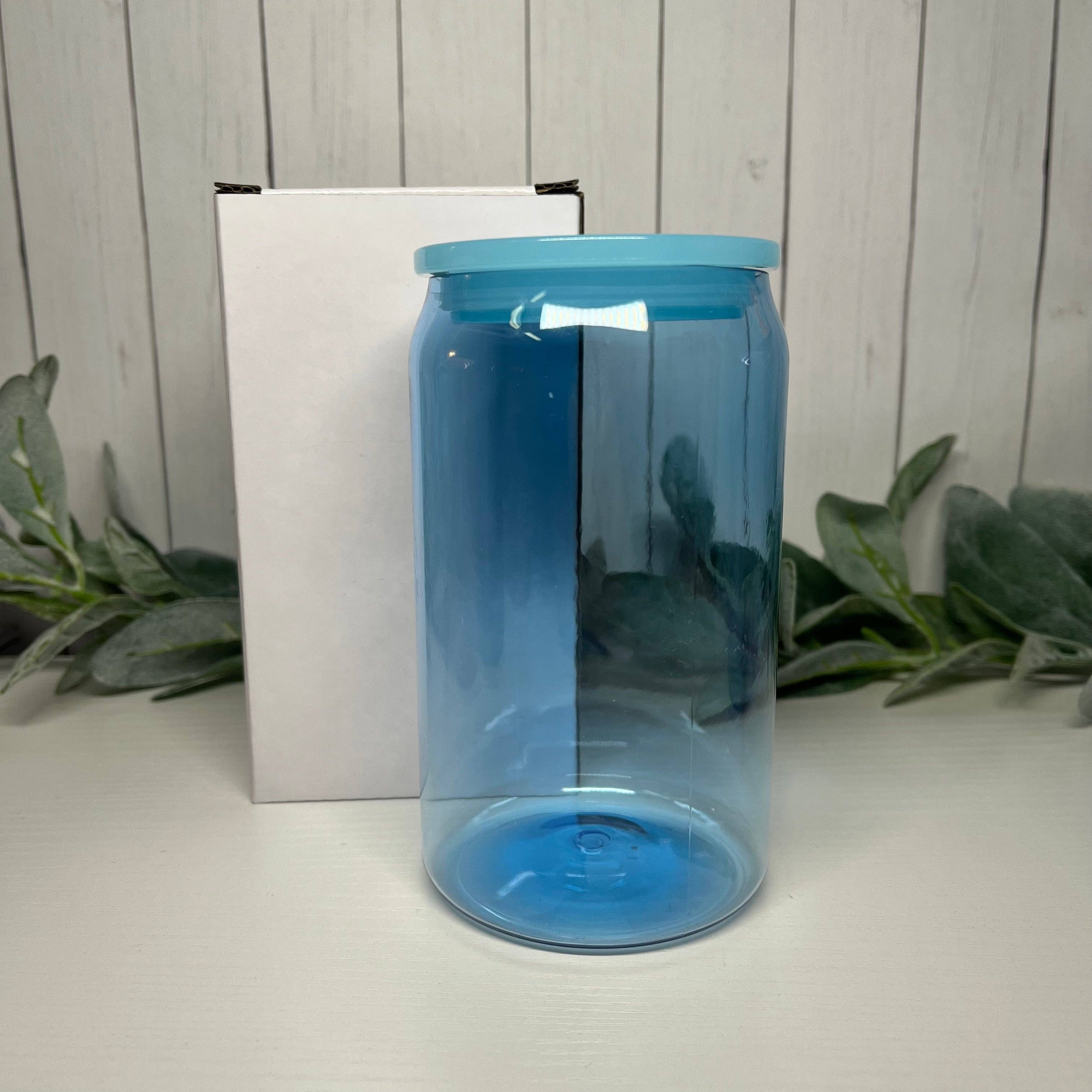 Mint Print Shop & Co - Vente Verre/tasse - Boîte en plastique pour gelée de 16 oz | Vierge4