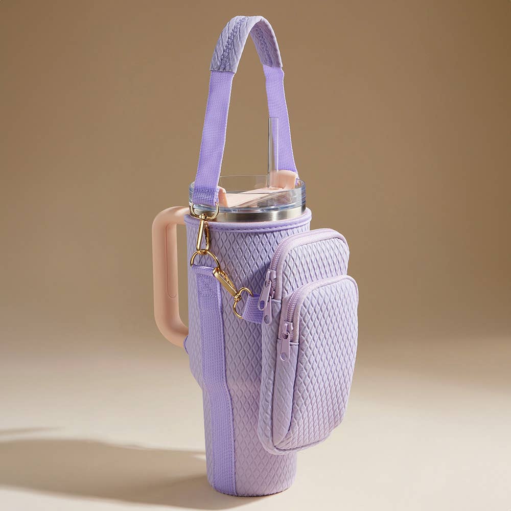 Sensibling Corp. – wholesale Crossbody bag – Women's – 40oz Tumbler Bottle Scuba Bag8