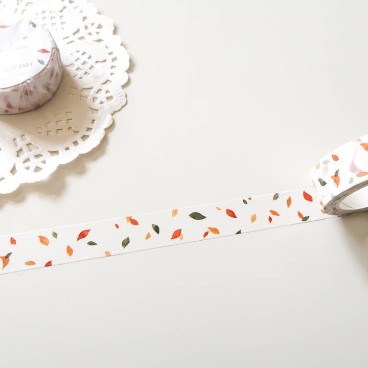 Note & Wish - Wholesale Washi Tape - Amber Leaves Note & Wish Washi
