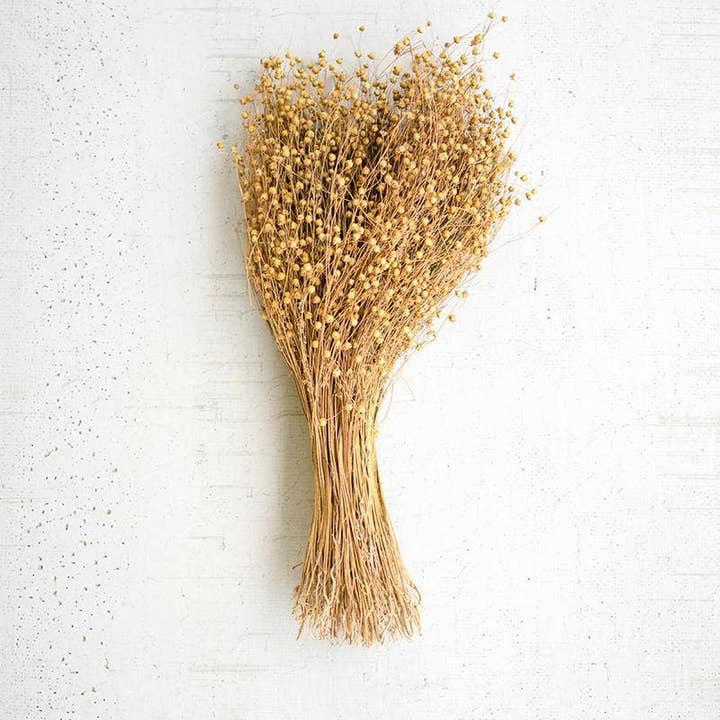 Kalalou - Wholesale Dried/Pressed Flowers - Bundle of Natural Lino Stems