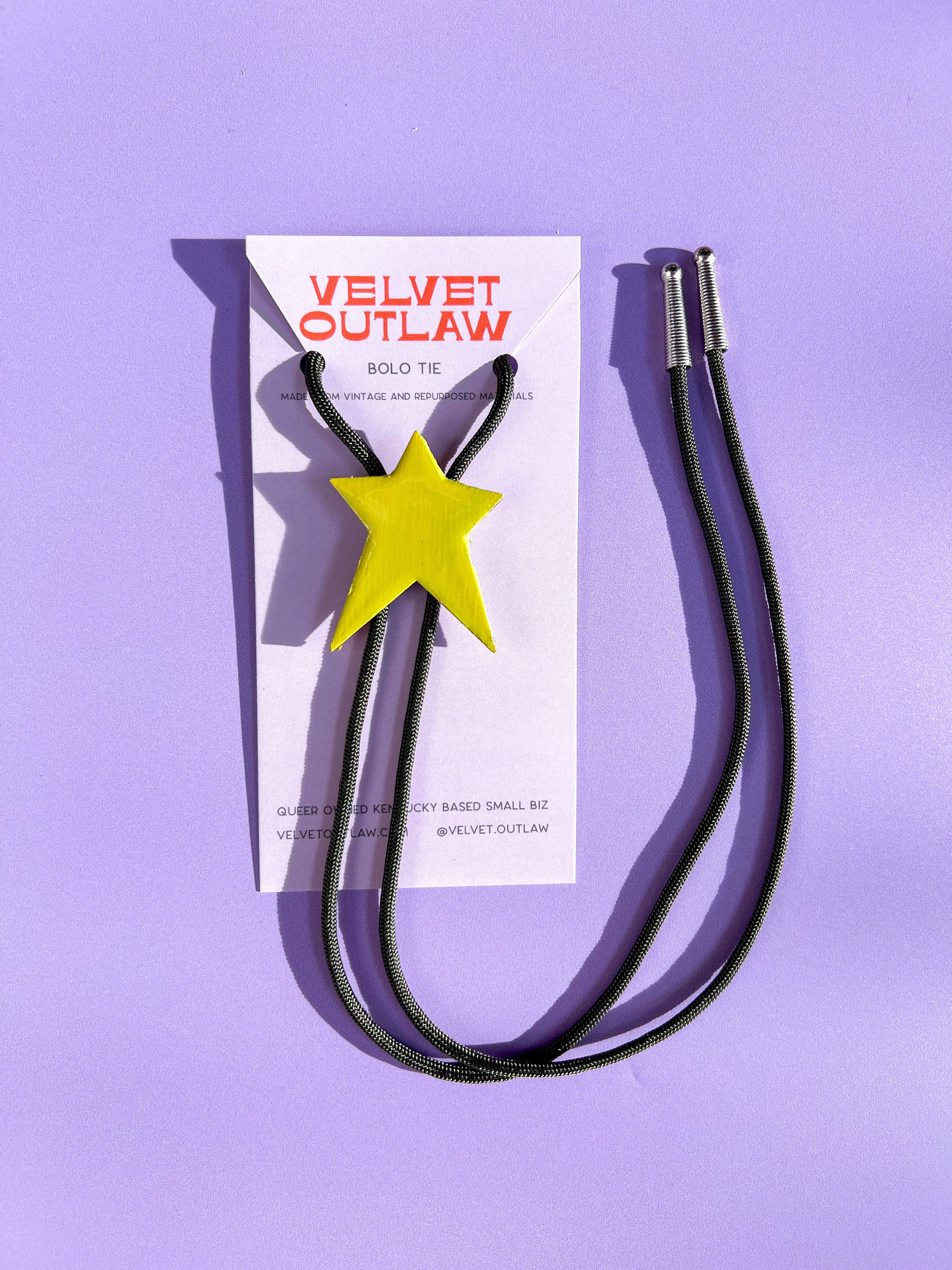 Velvet Outlaw - Wholesale Y-Neck/Lariat Necklace - Star Bolo Tie - Two Colors5