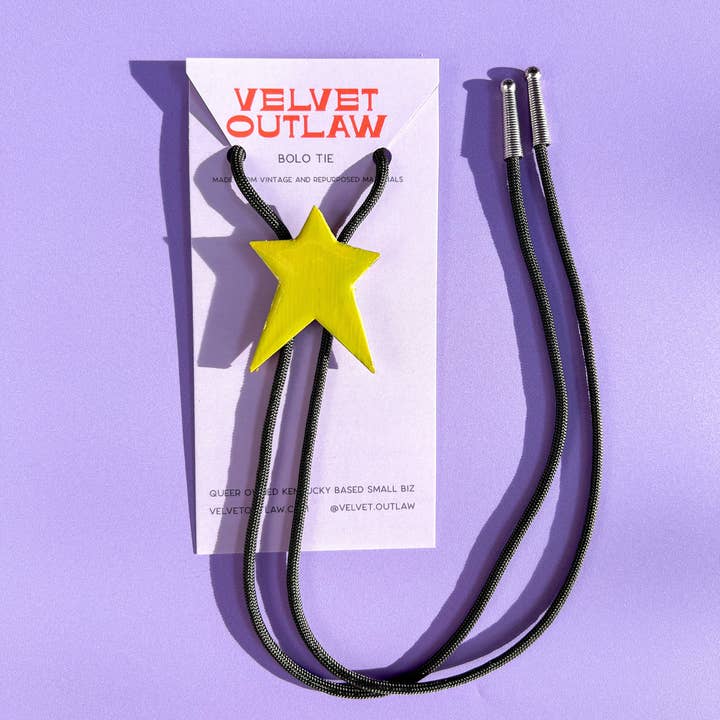 Velvet Outlaw - Wholesale Y-Neck/Lariat Necklace - Star Bolo Tie - Two Colors5