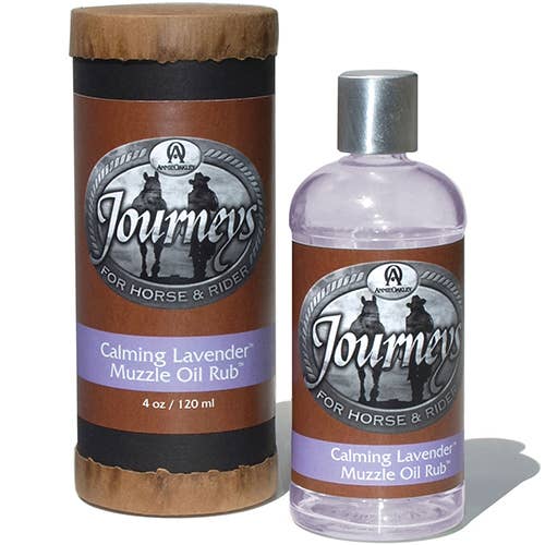 Journeys™ Calming Lavender Muzzle Oil Rub™ for wholesale by Annie Oakley Natural Perfumery