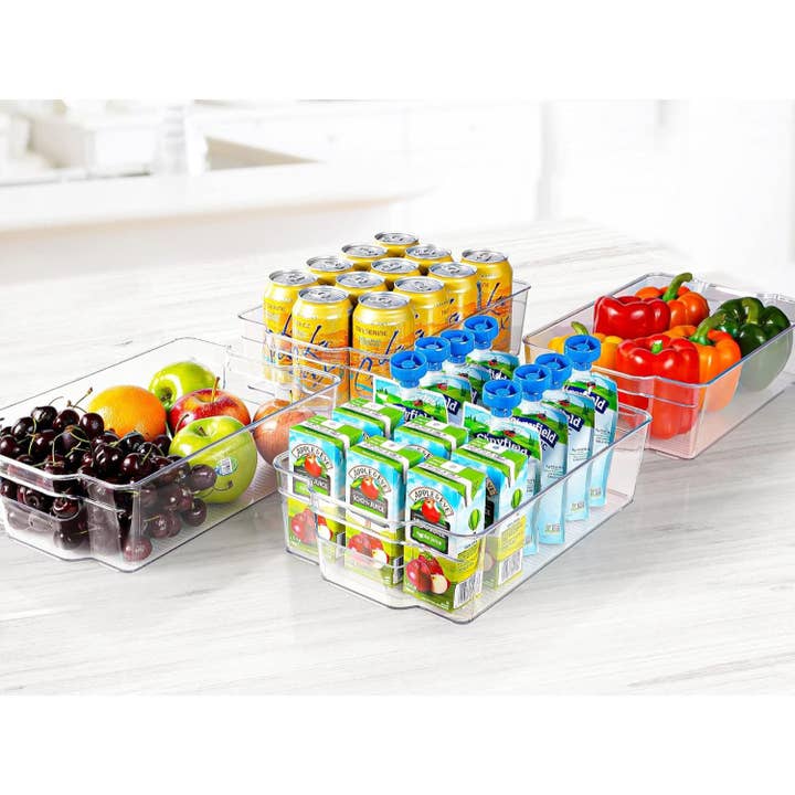Zulay Kitchen - Wholesale Kitchen Storage/Organizer - Clear Refrigerator Organizer Bins9