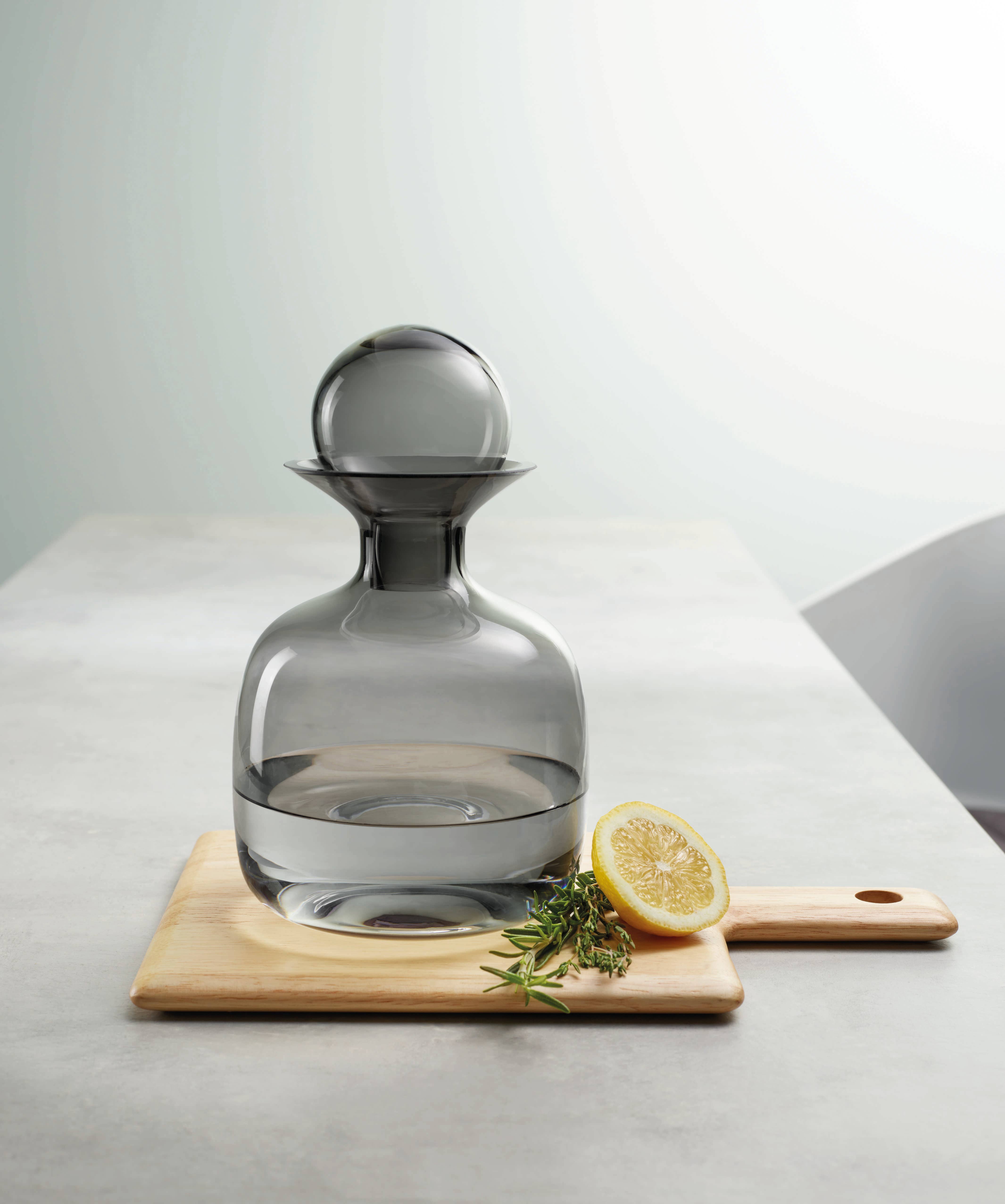 ASA Selection - Wholesale Carafe - SARABI Blown Glass Carafes Square w/Gift Pack*2-3MO LeadTime5
