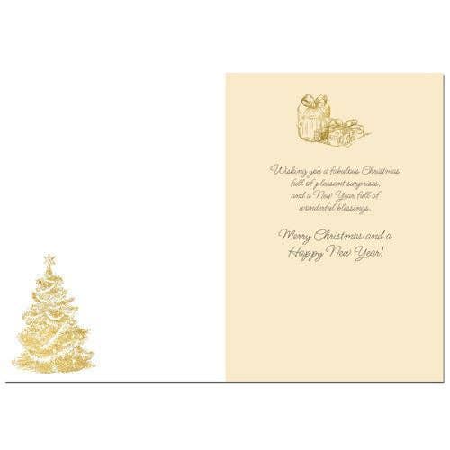 African American Expressions – Großhandel Weihnachtskarte – C943 Fabelhafte Weihnachtskarte mit Weihnachtsmannmotiv1