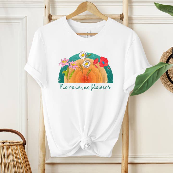 Ingen regn Ingen blomster skjorte, Wildflowers skjorte for engroshandel hos Eleven Fashion