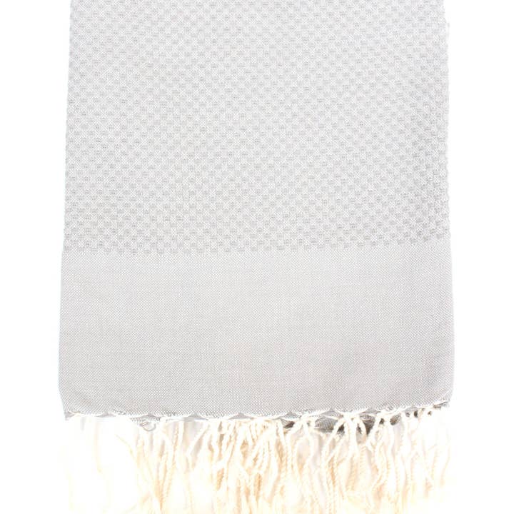 Scents and Feel – wholesale Badhandduk – Fouta-handduk i bikaksmönster - enfärgad24