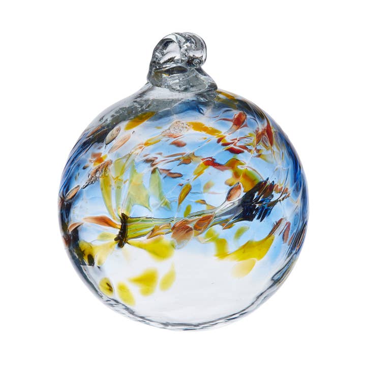 November Orb for wholesale by Kitras Art Glass Inc.