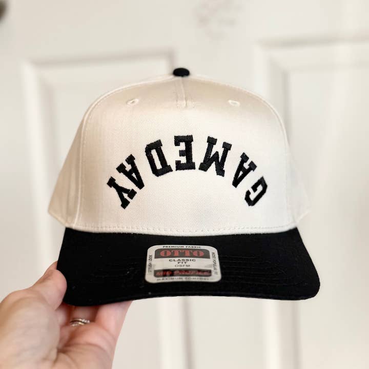 Southern N Savvy - Wholesale Baseball Cap - Women's - Upside Down Gameday Embroidered Hat