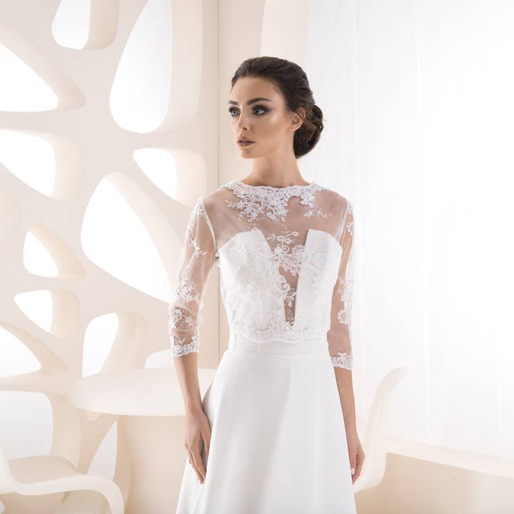 Bridal jacket, wedding bolero, women jacket for wholesale by Bajabella