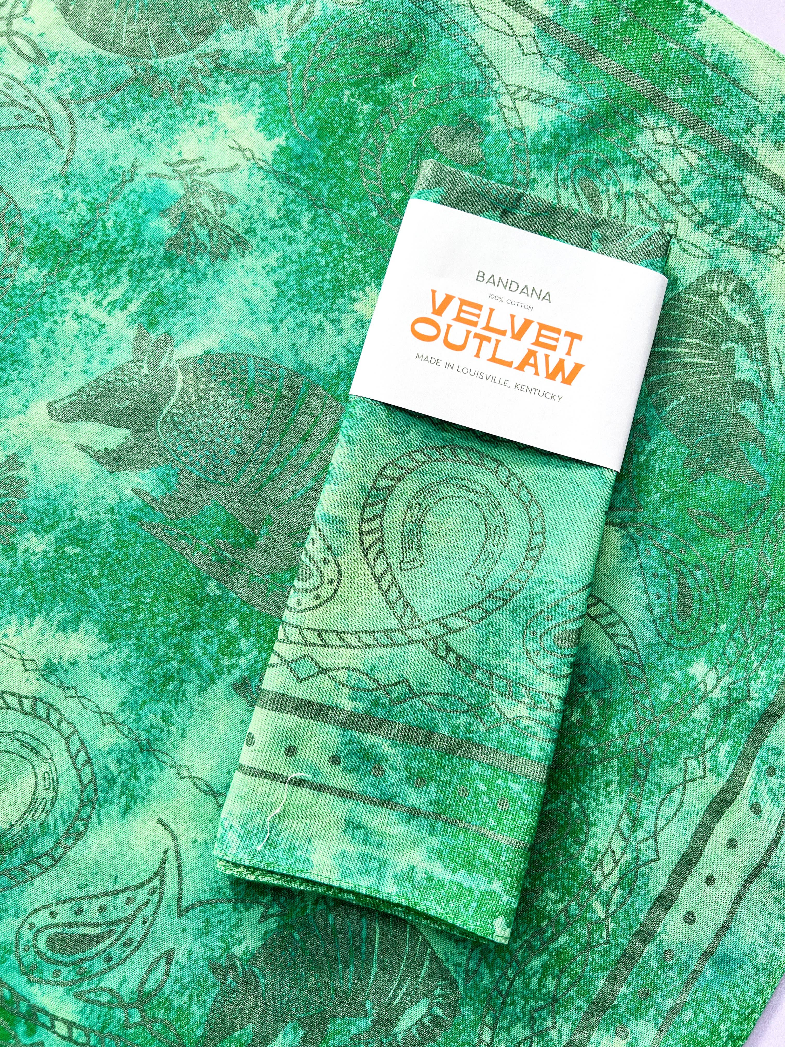 Velvet Outlaw - Wholesale Bandana - Unisex - Armadillo Cotton Bandana - Multiple Colors16