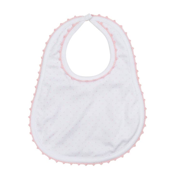 Magnolia Baby - Wholesale Bib - Baby - Little Love Bib - Pink