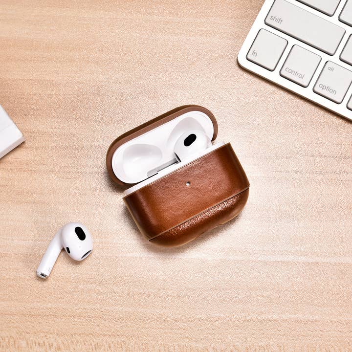 CairPods - Wholesale Earphone/Headphone Case - Unisex - Genuine Cowhide Leather Series AirPods 3 Case7