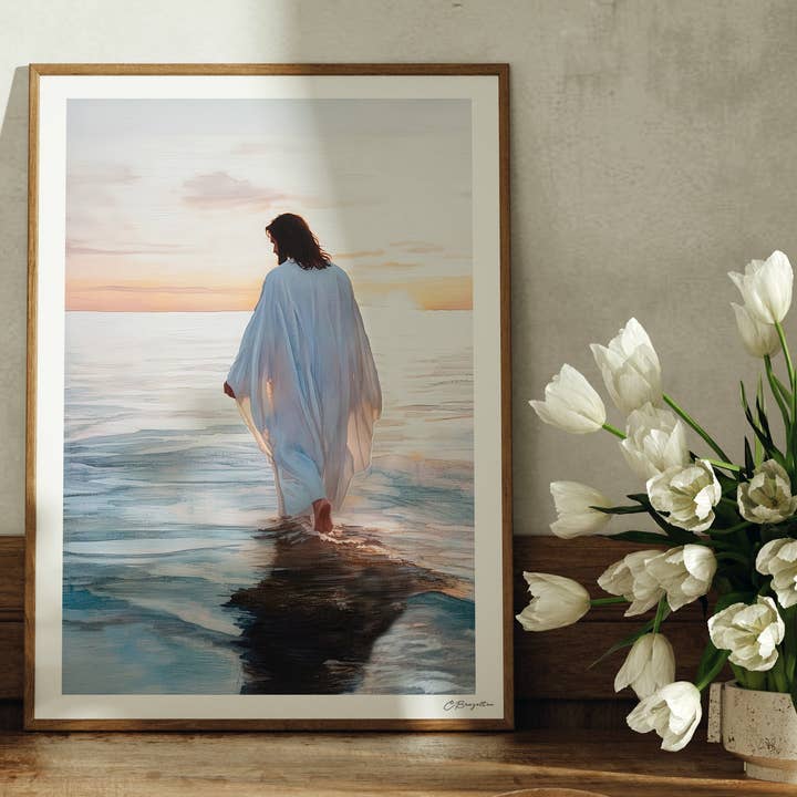 Jag är med dig | Signerad handgjord konsttryck för wholesale av The Painted Gospel