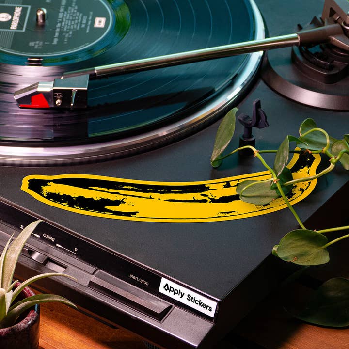 Apply Stickers - Wholesale Sticker - Big Banana by Andy Warhol - Die-Cut Sticker1