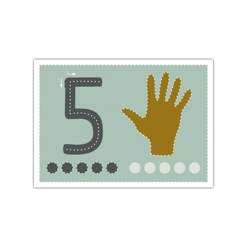 Familienmomente - Vente Kit de bricolage – enfant - Set créatif Nombres à piquer13