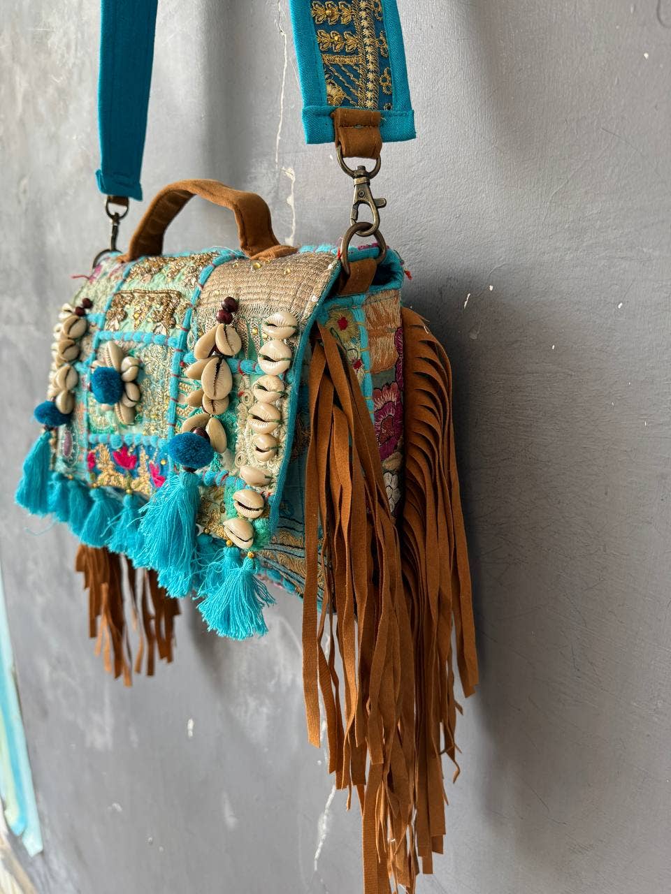 GYPSY STUDIO - Wholesale Shoulder Bag - Women's - Embroidery Work Bag Party Wear Bag Sequin Work Banjara Bags 4