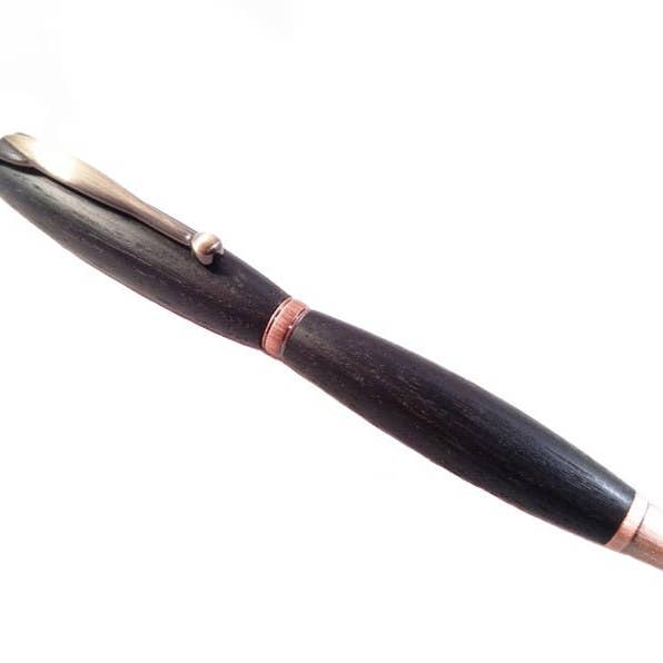 Bog and Brass - Wholesale Pen - Wooden pen in Irish bog oak.