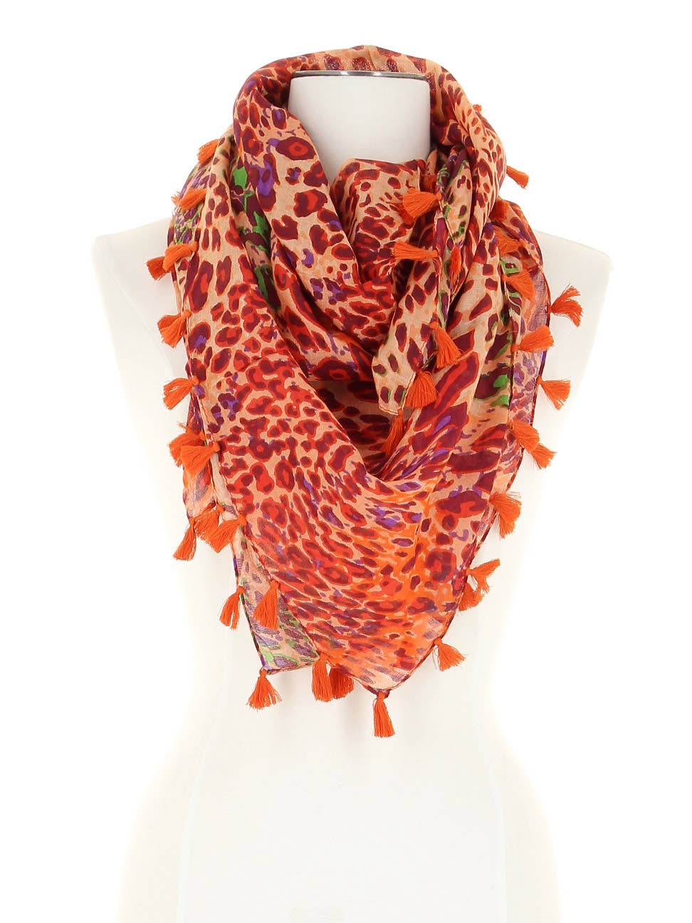 DIWALI PARIS - Wholesale Scarf - Women's - SERENGETI SQUARE - 100% VISCOSE1