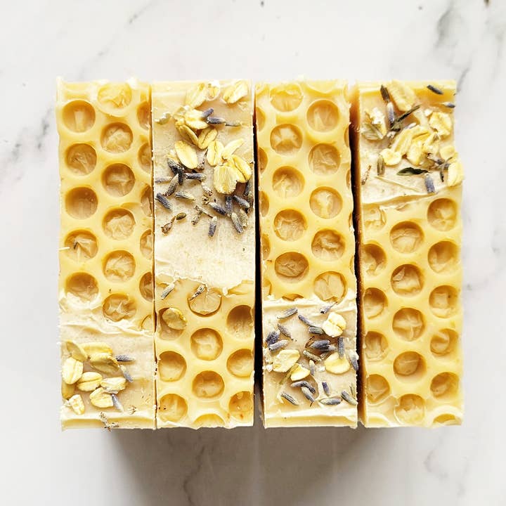 Lavender Honey Soap, Honey, Colloidal Oatmeal for wholesale by Citrus Tree