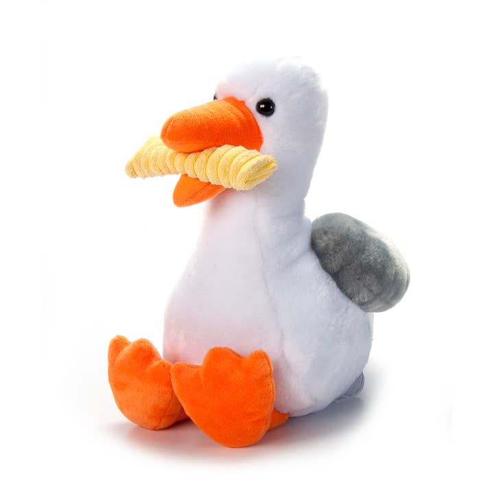 The Petting Zoo - Wholesale Stuffed/Plush Toy - Kids & Baby - Seagull & French Fry medium 12"
