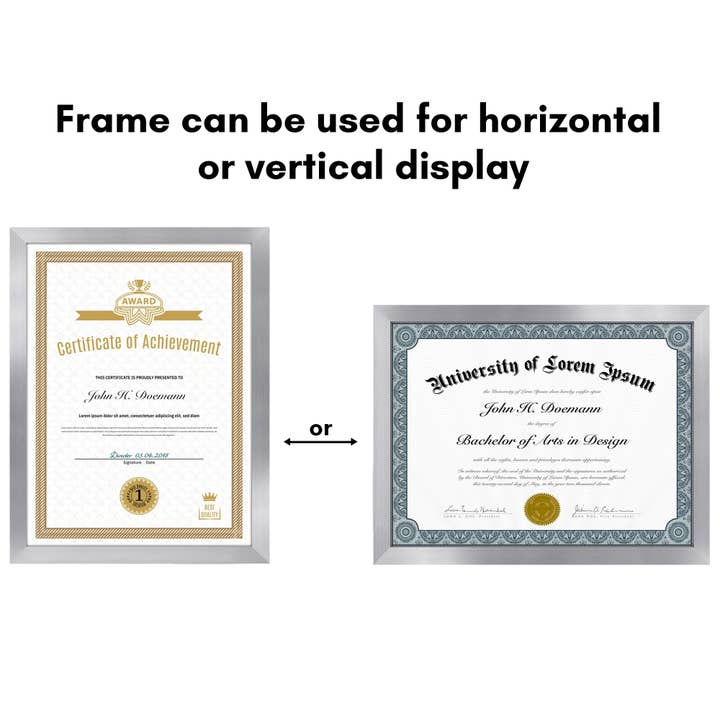 Americanflat - Wholesale Picture Frame - Americanflat 5 Pack Picture Frames With Mat Plexiglass Cover143