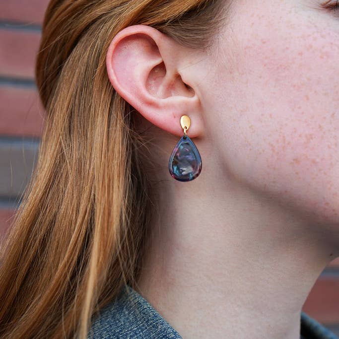 Spiffy & Splendid - Wholesale Dangle Earrings - Leah Earrings - Jeweled Twilight // Jewelry, Fall4