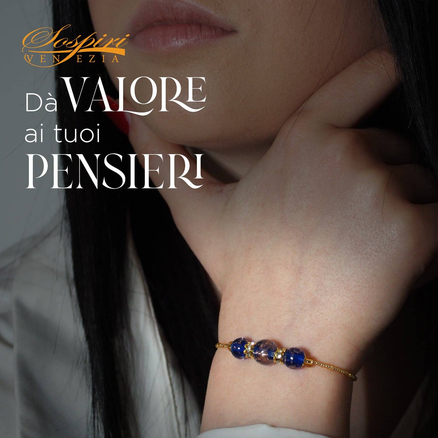 ALBATROS S.R.L. - Wholesale Beaded Bracelet - LUCY bracelet in Murano glass beads fashion gift idea elegant jewelry13