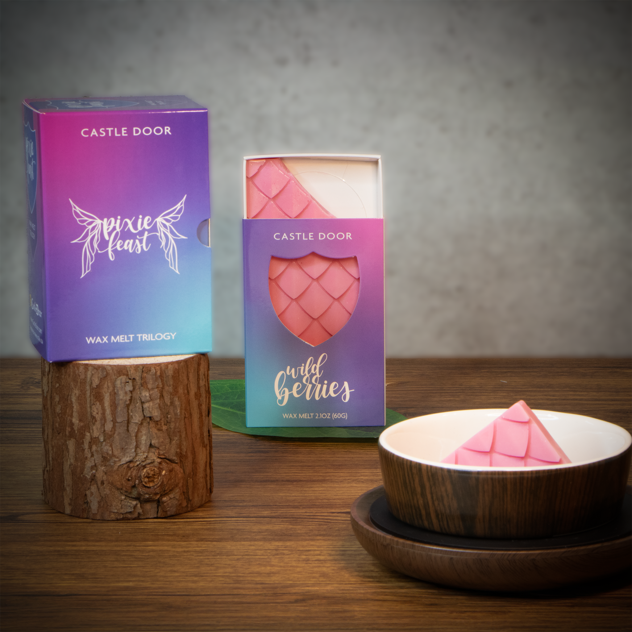 Castle Door - Wholesale Wax Melt - Pixie Feast - Wax Melt Trilogy (Summer Scents)5