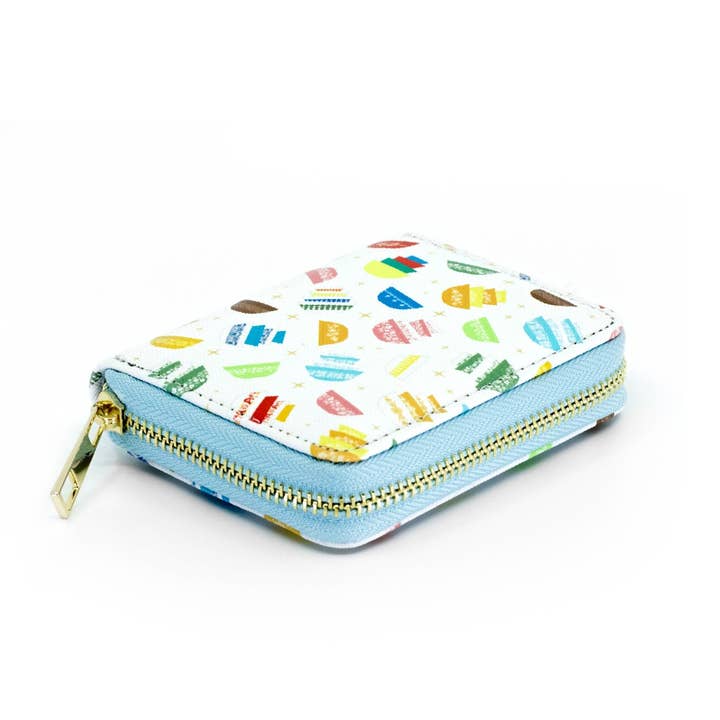 Twinkltoast – wholesale Wallet – Women's – Vintage Bowl Sparkle Card Wallet