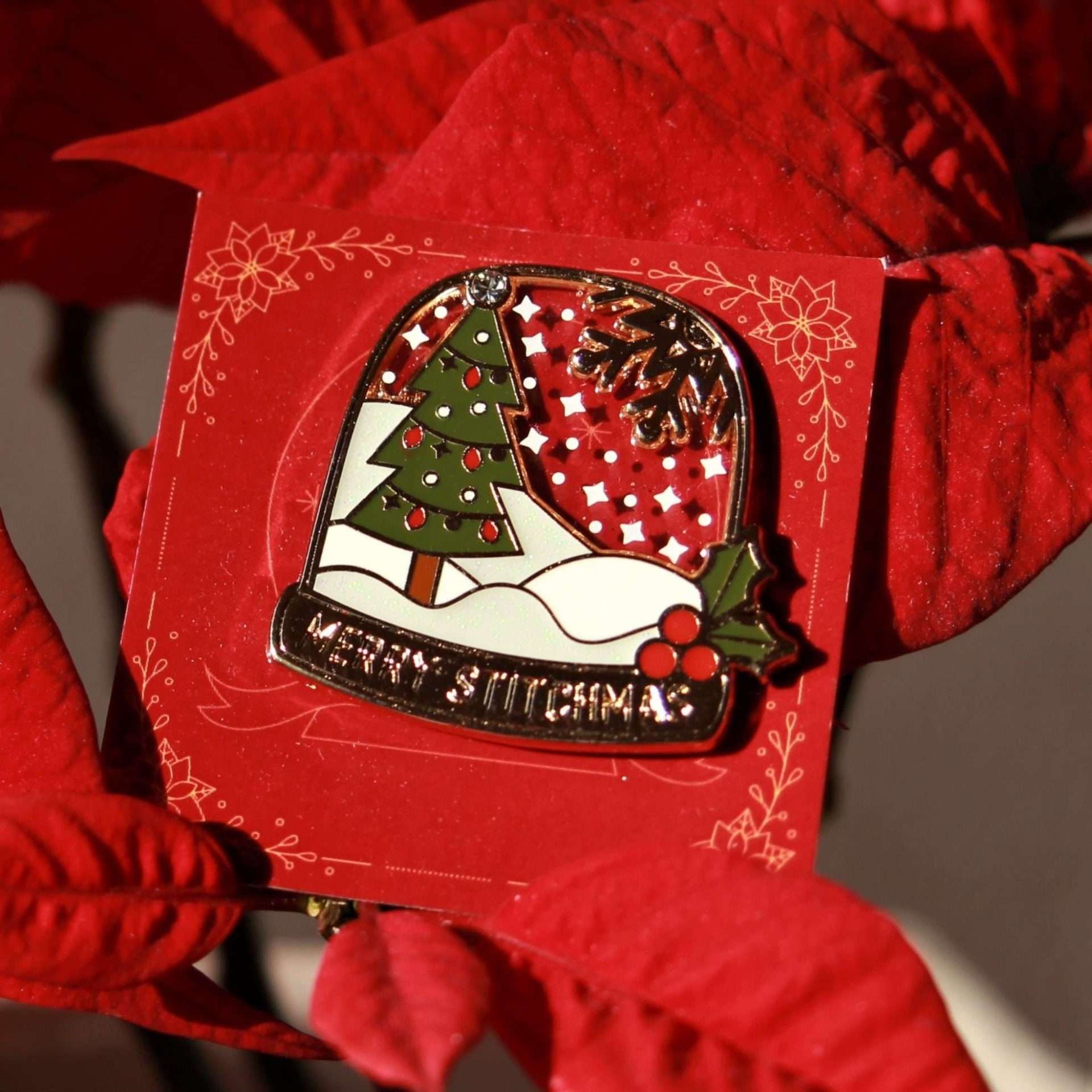 Stitchonomy - Wholesale Embroidery/Cross Stitch Supplies - Sneeuwbol Naaldmagneet2