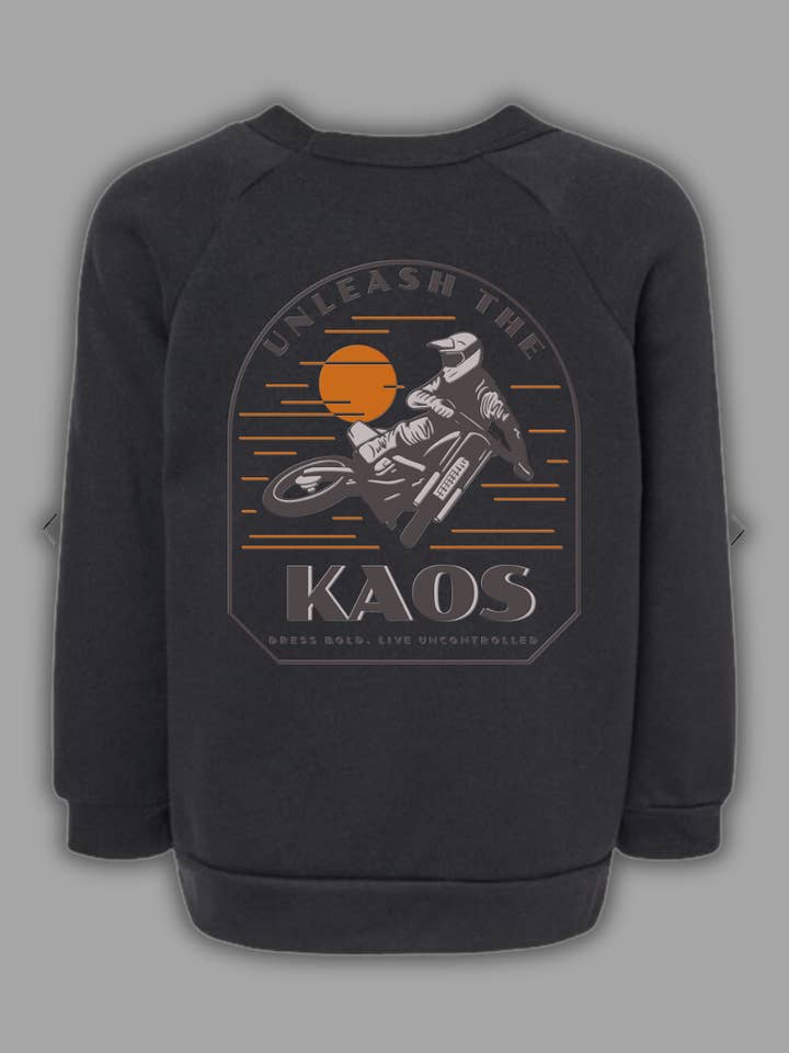 Unleash the Kaos Crew Neck for wholesale by Komplete Kaos