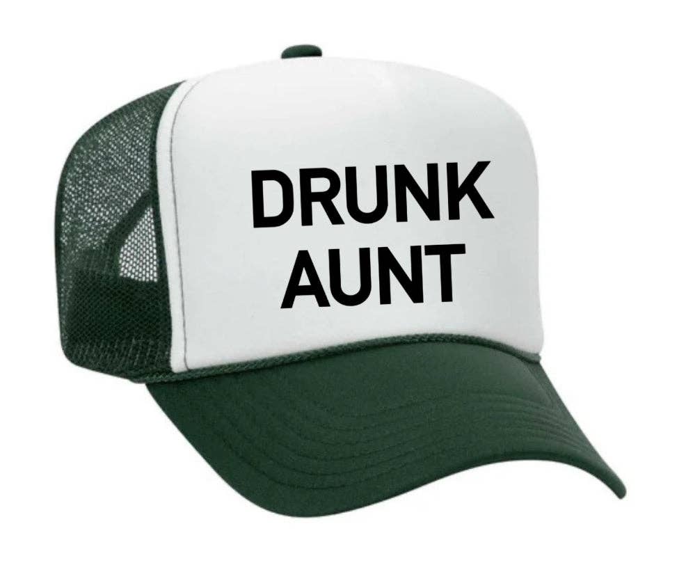Inappropriate Trucker Hats - Wholesale Trucker Hat - Women's - Drunk Aunt Trucker Hat3