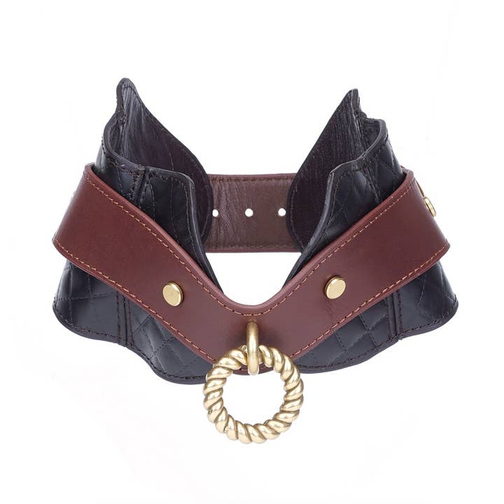 Collare e guinzaglio posturali The Equestrian Leather per la vendita all'ingrosso da parte di Liebe Seele